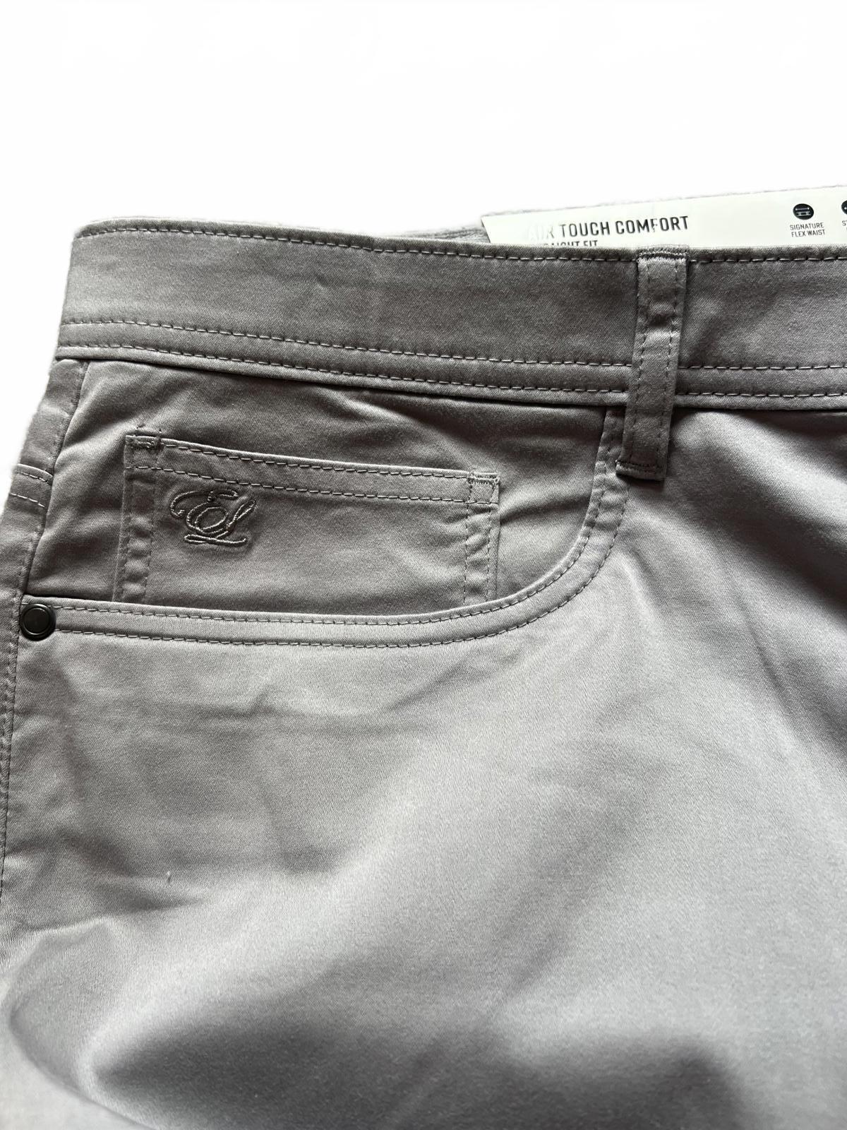 English Laundry grey 5-pocket chinos, size 38” x 34”