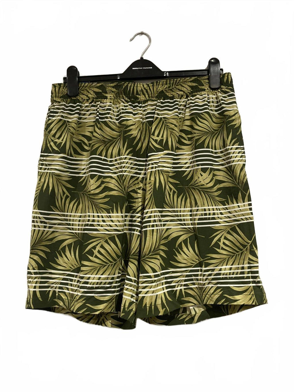 Kirkland Green patterned swim shorts, size large