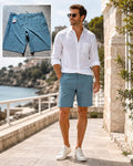Hang Ten blue chino shorts, size 40” waist