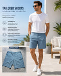 Hang Ten blue chino shorts, size 38” waist
